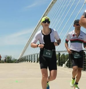 Frances-running-on-bridge-running-benefits