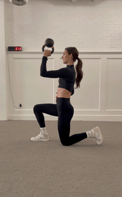 half kneeling bottoms up iso 10.10